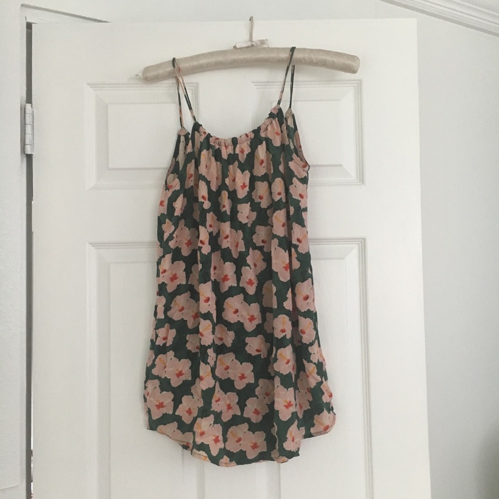 Acacia Silk Capri Dress in Mahalo size S